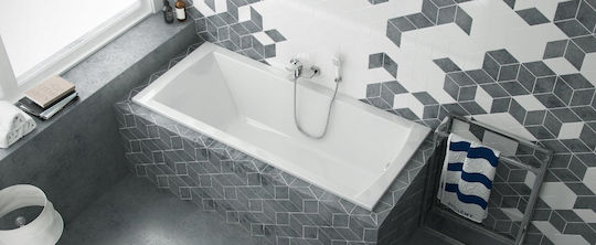 Excellent Electrics Acryl Badewanne 170x75cm