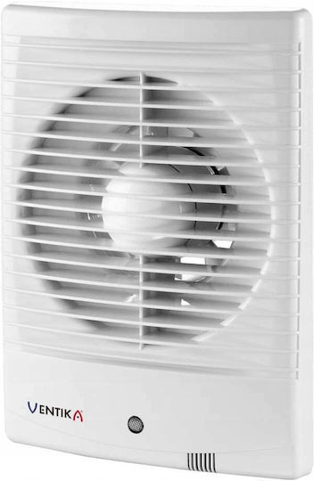 Ventika Wall Bathroom Ventilator 100mm White