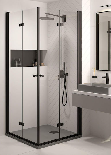 Deante Rectangular Granite Shower Tray 120x80cm Grey