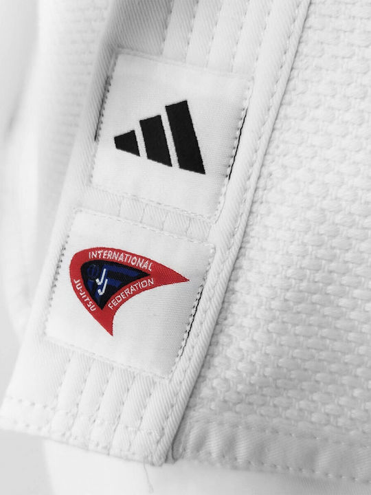 adidas Ανδρική Στολή Jiu Jitsu Λευκή