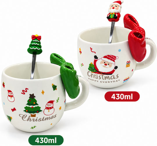 Inart Weihnachtlicher Becher (Verschiedene Designs/Farben) Inart Weihnachtlicher Becher (Verschiedene Designs/Farben)