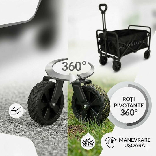 Sistem Pliabil pentru Transportul / Ridicarea Încărcăturilor cu o Capacitate de Până la 100 kg, Gri
