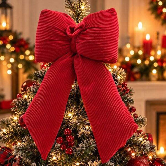 Koopman Christmas Figure Red Bow 22 cm Height