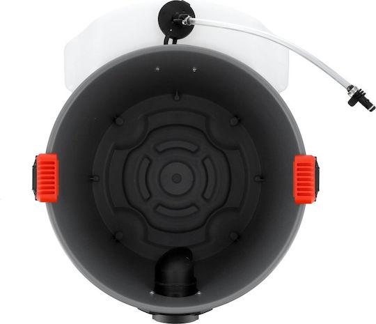 Bio-Reinigungsstaubsauger 1200 W mit Kunststoffbehälter 20 l Grau