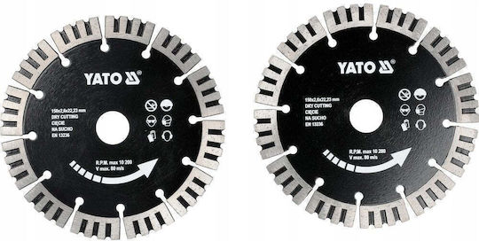 Yato YT-82016 Wall Chaser 1800W with Dust Extraction System