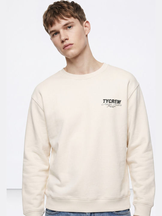 Kinder-Sweatshirt Beige