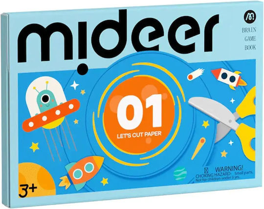 MiDeer Paper Cutting Activity Set, Let’s Cut Paper for Children 5+ Years Old