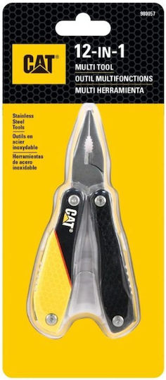 CAT Taschenmesser Mit 12 Werkzeugen