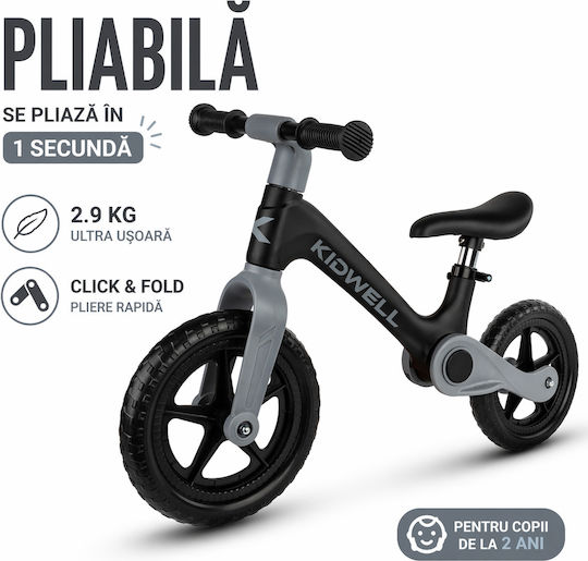 Kidwell Kinder Balancefahrrad Schwarz