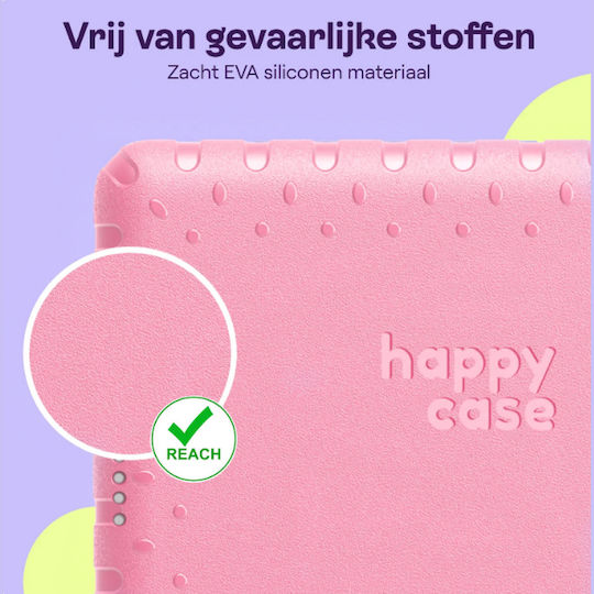 HappyCase Durable Pink Back Cover for Kids (X230 / X235 / X236 / X210 / X215 / X216)