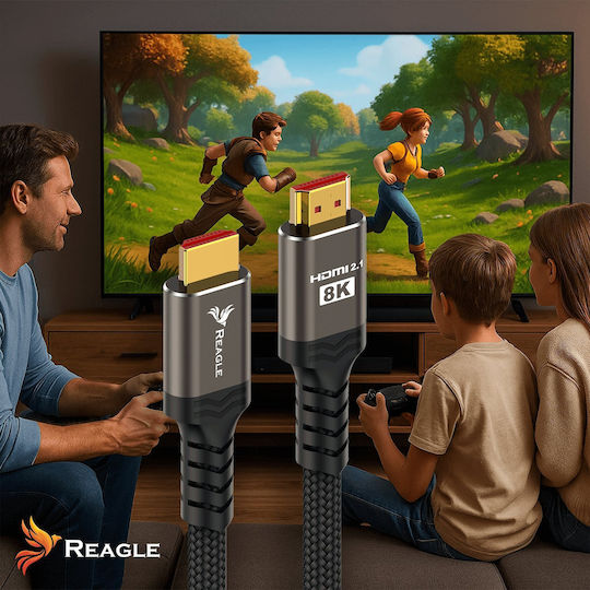 Baseus HDMI Cable HDMI Male - HDMI Male 1m Black