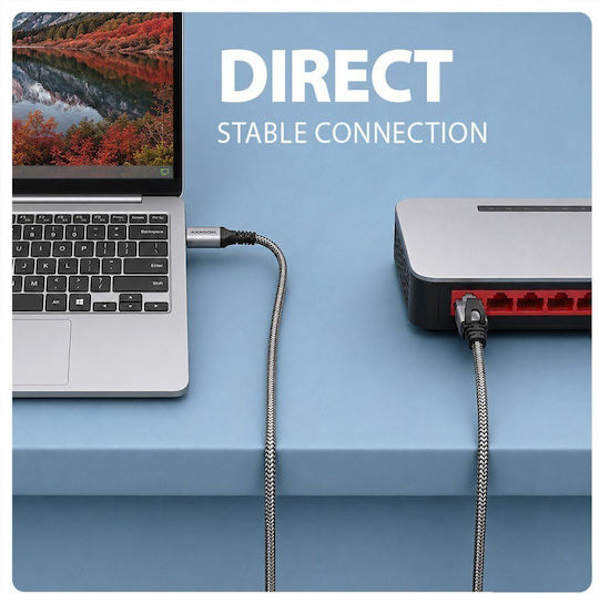 Axagon ADE-AM30 Adaptor de Rețea USB cu Conexiune prin Cablu Gigabit Ethernet