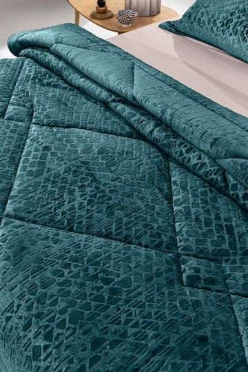 Guy Laroche Sherpa Comforter Semi-Double 180x240cm Surreal 123 530 GSM