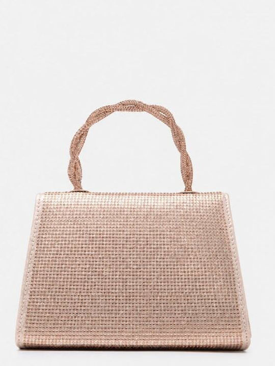 Stoff-Damentasche Handtasche Kupfer