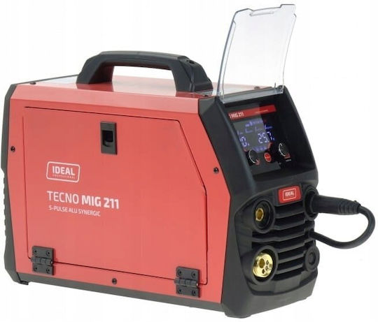 Ideal Industries TECNO MIG 211 S-Pulse Inverter FCAW / MAG / MIG / MMA / TIG Welding Machine with Maximum Welding Current 200A