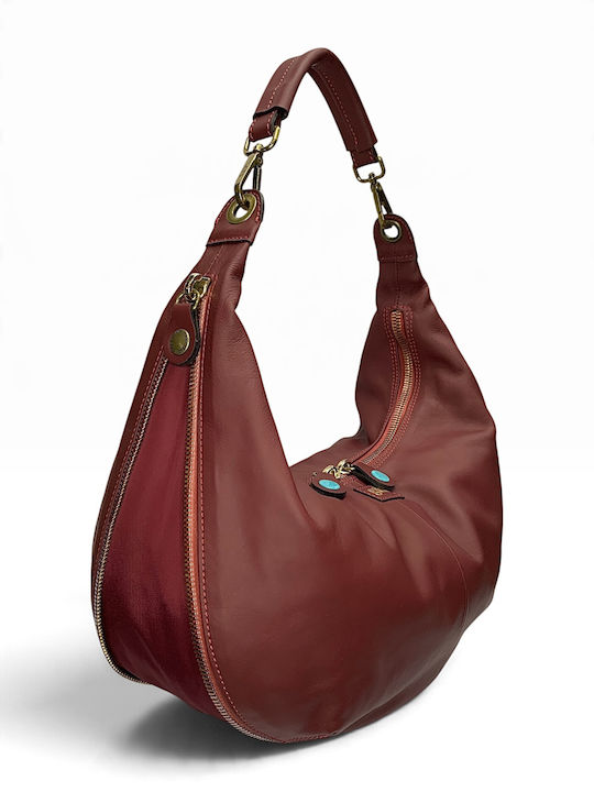 Large Plus Women's Hobo Bag Gold Rubino