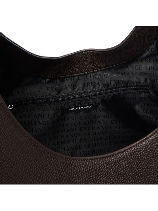 Fabric Women's Shoulder Bag Black
