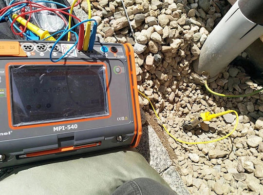 Sonel Promotional Set Multifunctional Electrical Installation Parameter Meter Mpi-540 + Pe6 Program