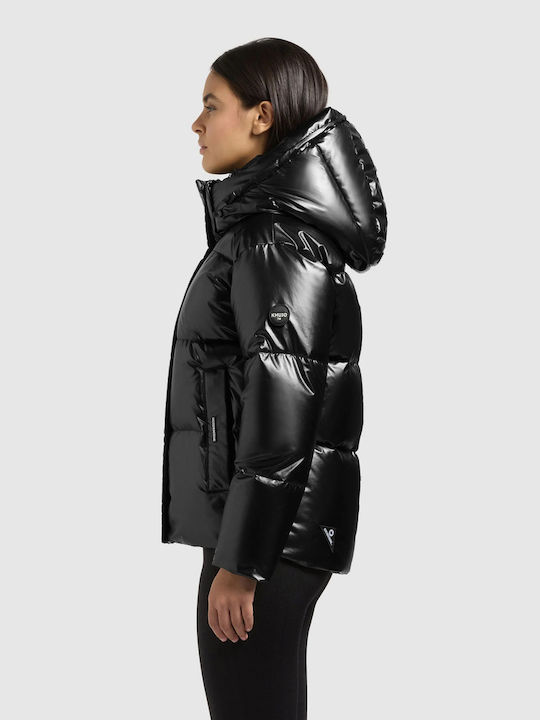 Damen-Winterjacke Schwarz
