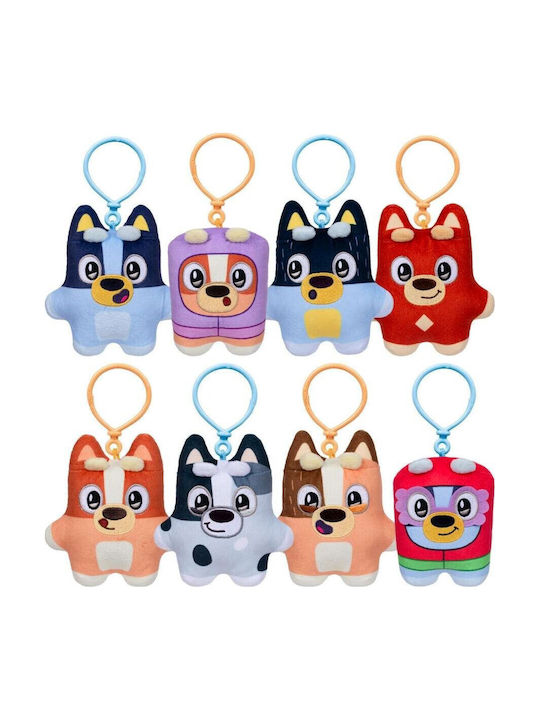 Bluey Λούτρινο Μπρελόκ 13.5εκ Biscuits 8σχέδια Blyc0000