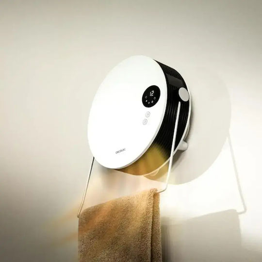 Cecotec Home Ready Warm Κεραμικό Αερόθερμο Μπάνιου Τοίχου Λευκό 2000W