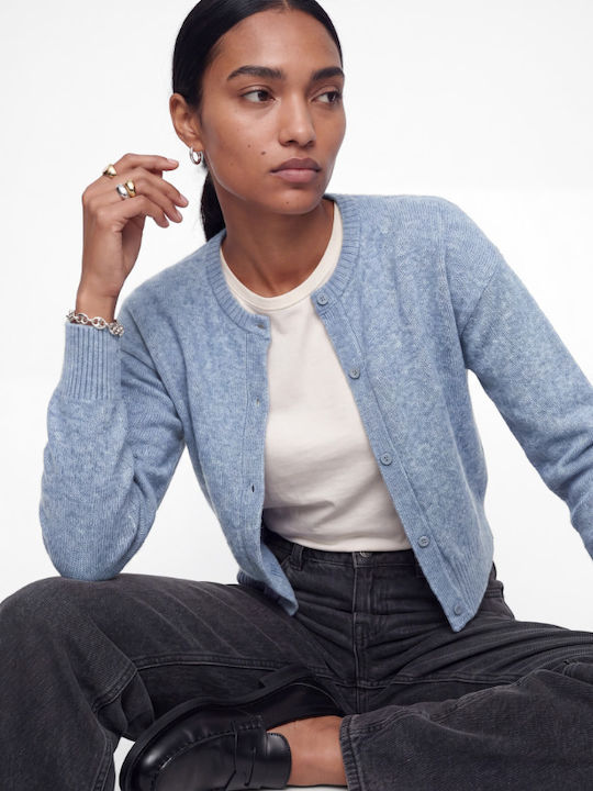 Women's Knitted Cardigan Country Blue