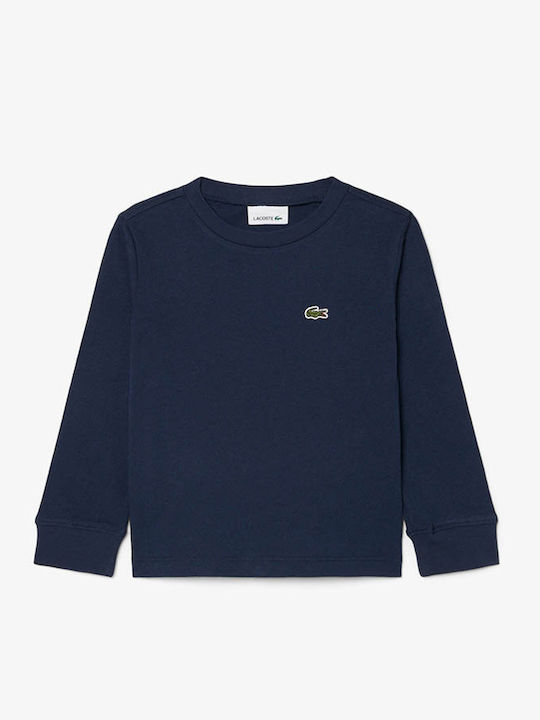 Lacoste Детска тениска Darkblue
