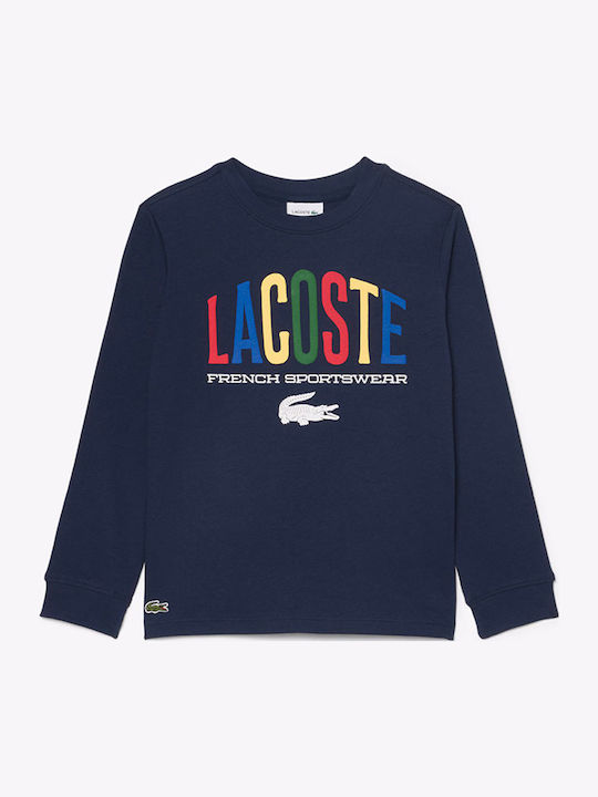 Lacoste Детска тениска Darkblue