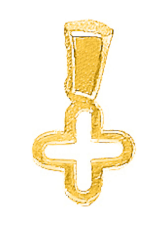 Dio Jewellery Lab Ασημένιος Σταυρός Επιχρυσωμένος Dio Jewellery Lab Ασημένιος Σταυρός Επιχρυσωμένος