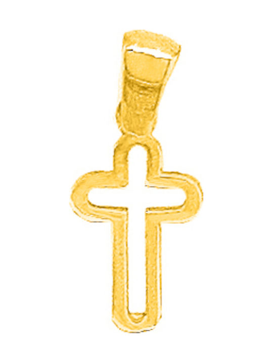Dio Jewellery Lab Ασημένιος Σταυρός Επιχρυσωμένος Dio Jewellery Lab Ασημένιος Σταυρός Επιχρυσωμένος