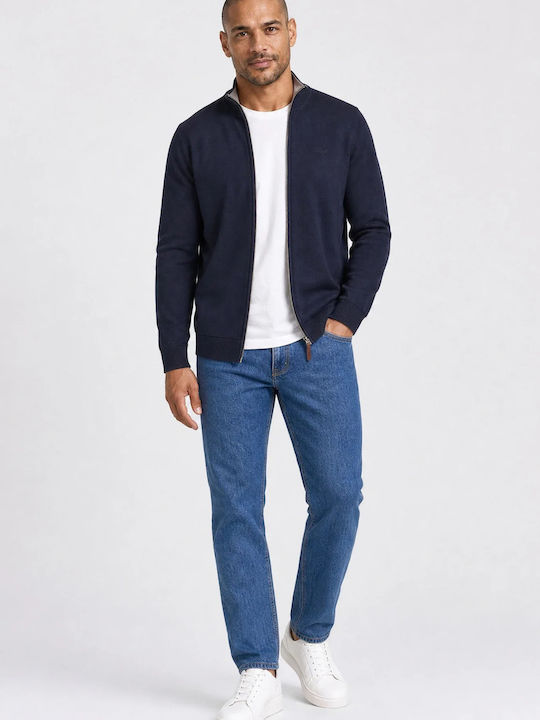 Men’s Knitted Cardigan 5092 Blue