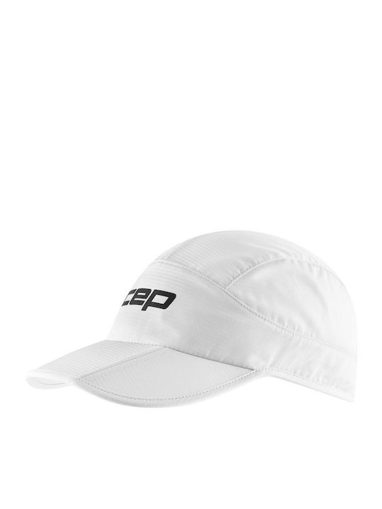 Cep Unisex Καπέλο – Run Foldable Cap – White Λευκό Cep Unisex Καπέλο – Run Foldable Cap – White Λευκό