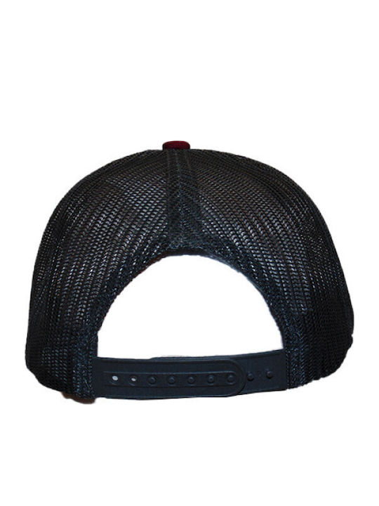 Шапка Jockey Trucker Logo Черна Takeposition Графитносиво Бордо 6 Панела Унисекс Черна 56-58cm