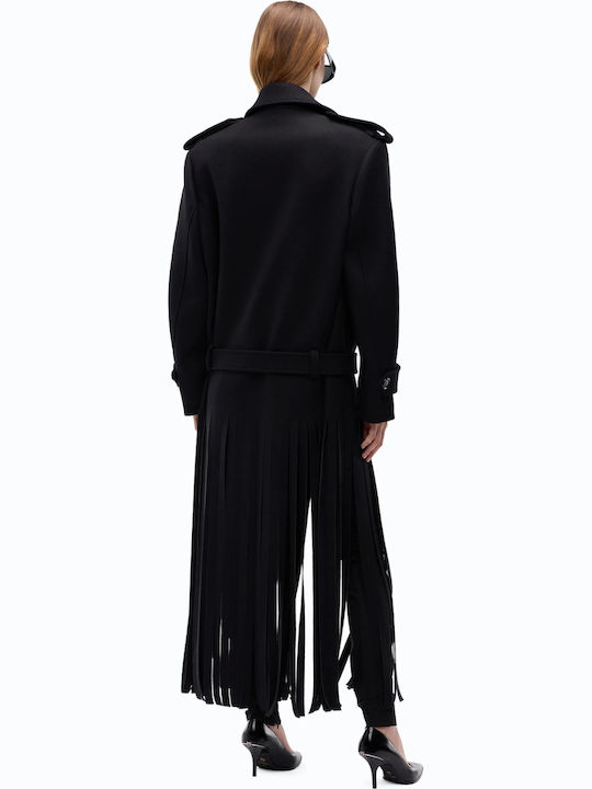 Wool Women's Coat Black