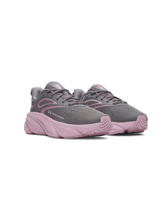 Under Armour Rogue 6 pentru femei, de alergare, gri - roz Under Armour Rogue 6 pentru femei, de alergare, gri - roz