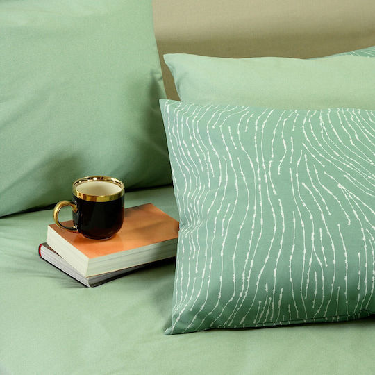 Melinen Double Quilt Set with Hollowfiber Filling 240x260 cm 144 350 GSM