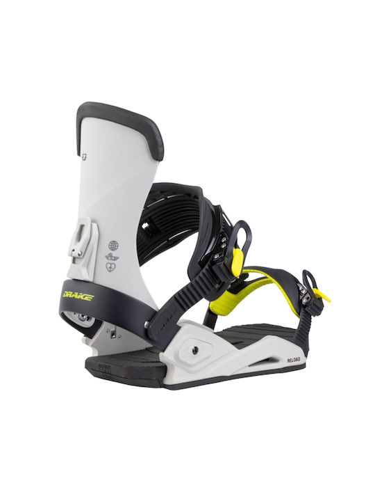 Drake Men's Snowboard Bindings Grey Colour