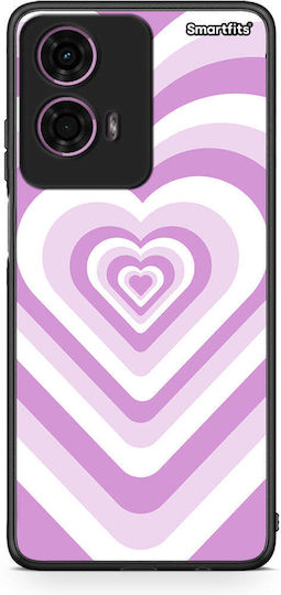 Lilac Hearts Motorola G24 Θήκη