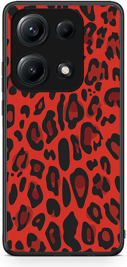 Animal Rotes Leopard Xiaomi Redmi Note 14s Handyhülle