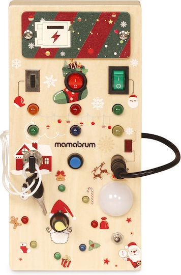Holzspielzeug-Controller mit Licht für Kinder ab 36 Monaten