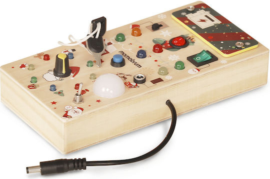 Holzspielzeug-Controller mit Licht für Kinder ab 36 Monaten