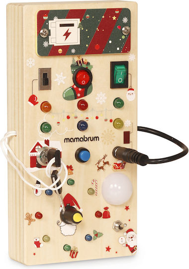 Holzspielzeug-Controller mit Licht für Kinder ab 36 Monaten