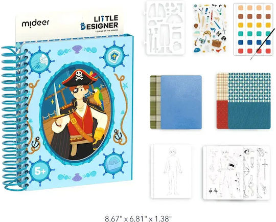 MiDeer Papierschneideset Kreativset für Kinder ab 5 Jahren