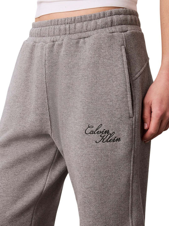 Παντελόνι Φόρμας Καμπάνα Fleece Grey