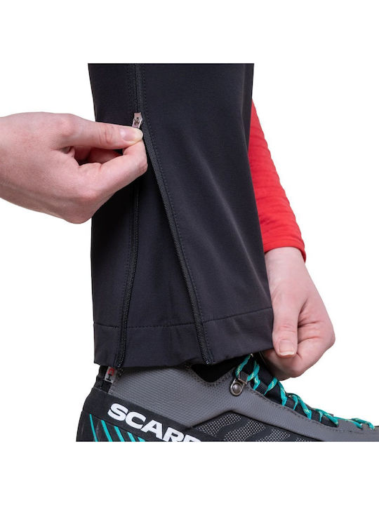 Mountain Equipment Γυναικείο Μακρύ Παντελόνι Πεζοπορίας Μαύρο