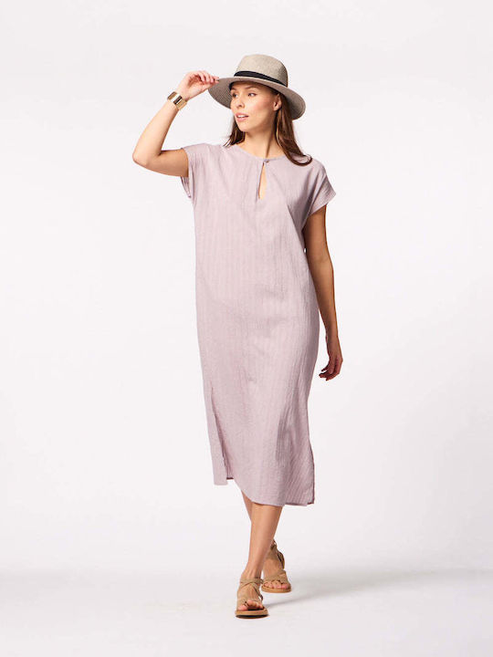 Achilleas Accessories Maya Women's Long Grey Beach Caftan