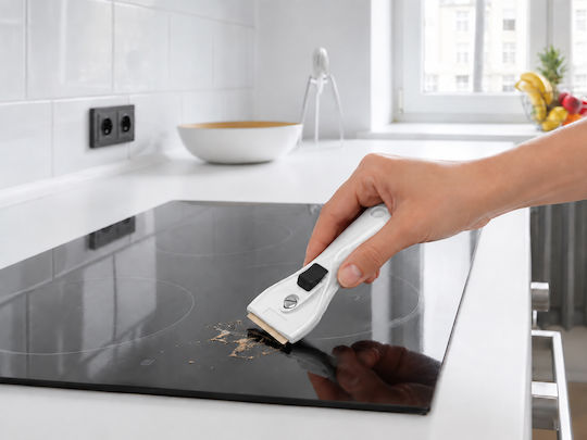 Svim Ceramic Hob Scraper Plastic & 2 Blades White