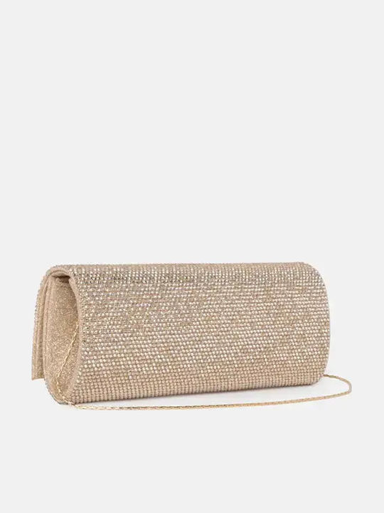Haitch Damen-Clutch Silber
