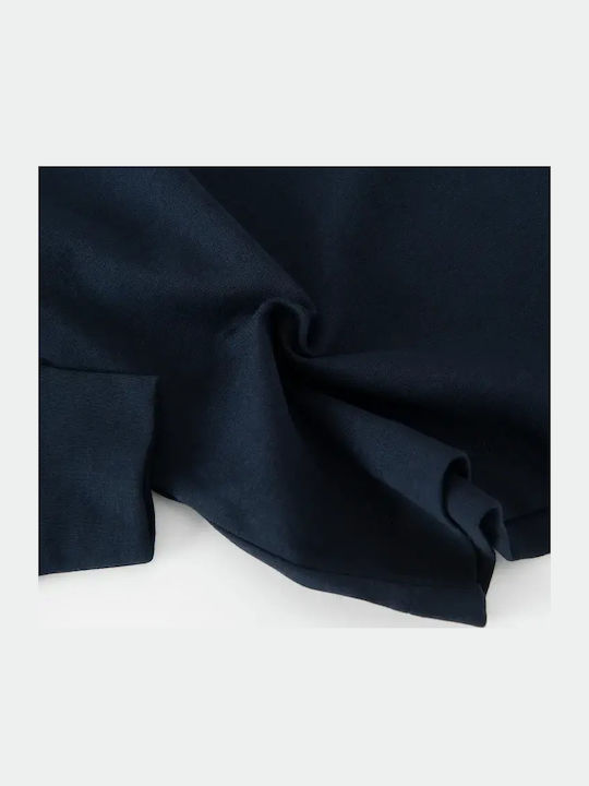 Kids' Blue Long-Sleeved Turtleneck