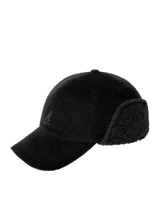 Шапка Cozy Cord с Капаци за уши Bb Черна-k5470-black